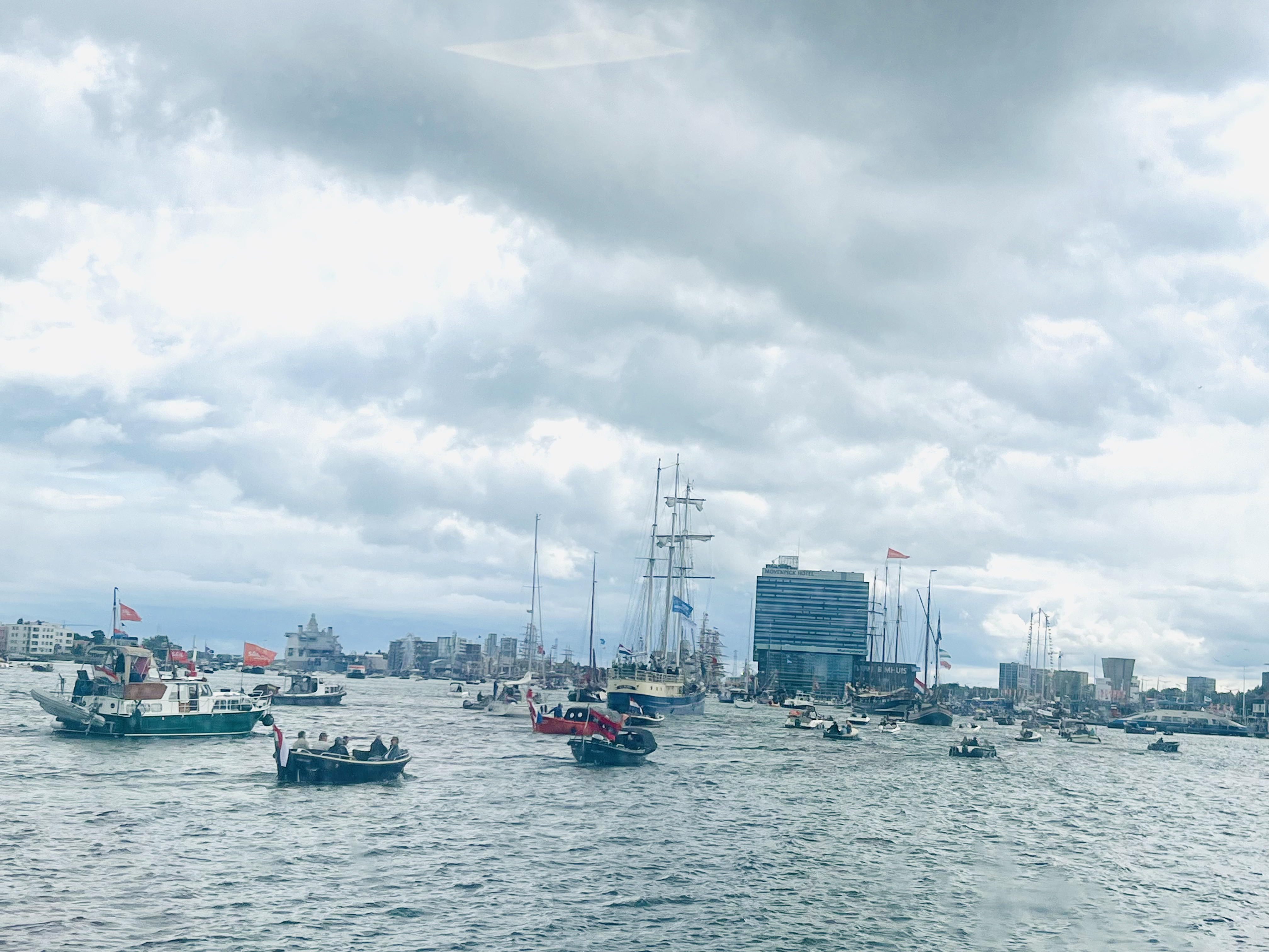 Ships in the river